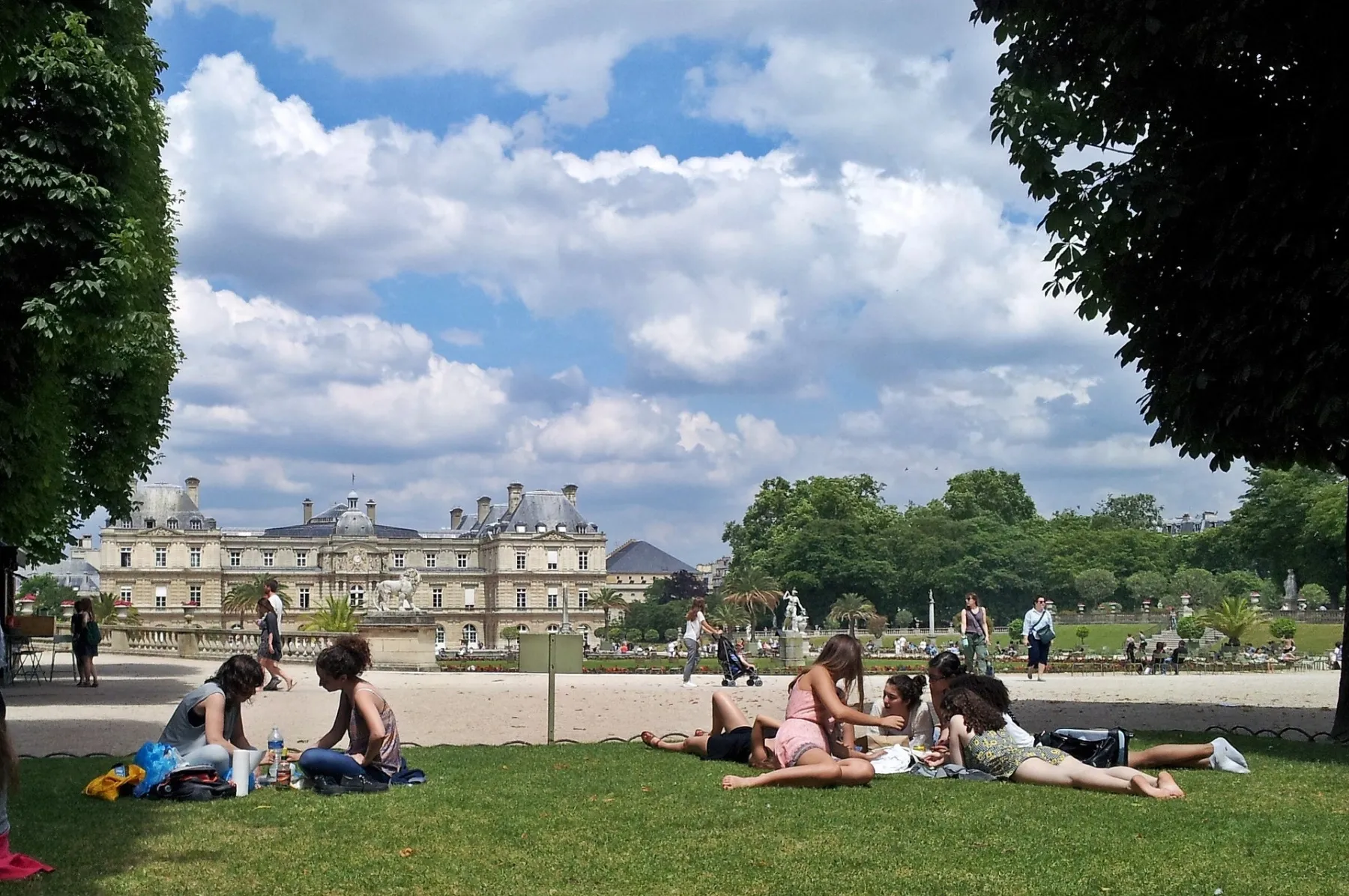 Picnic at Luxembourg Gardens