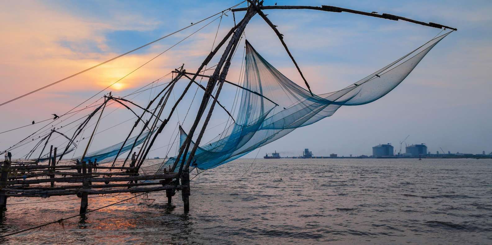 Chinese Fishing Nets 