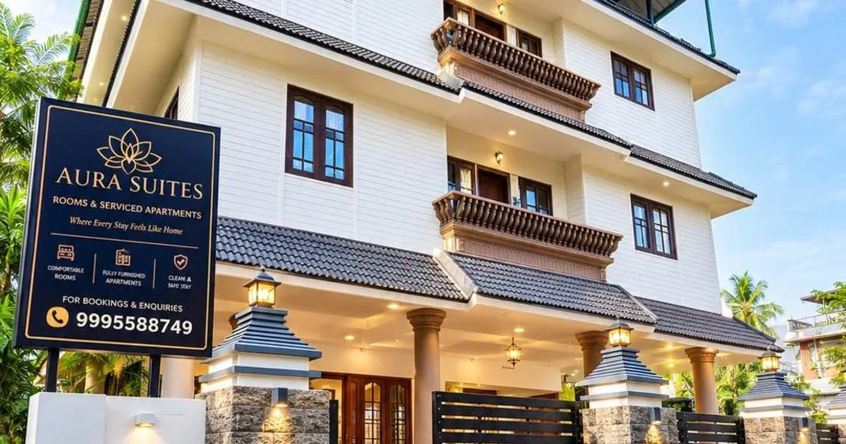 Aura Suites Rooms & Serviced Apartments, Aluva.webp