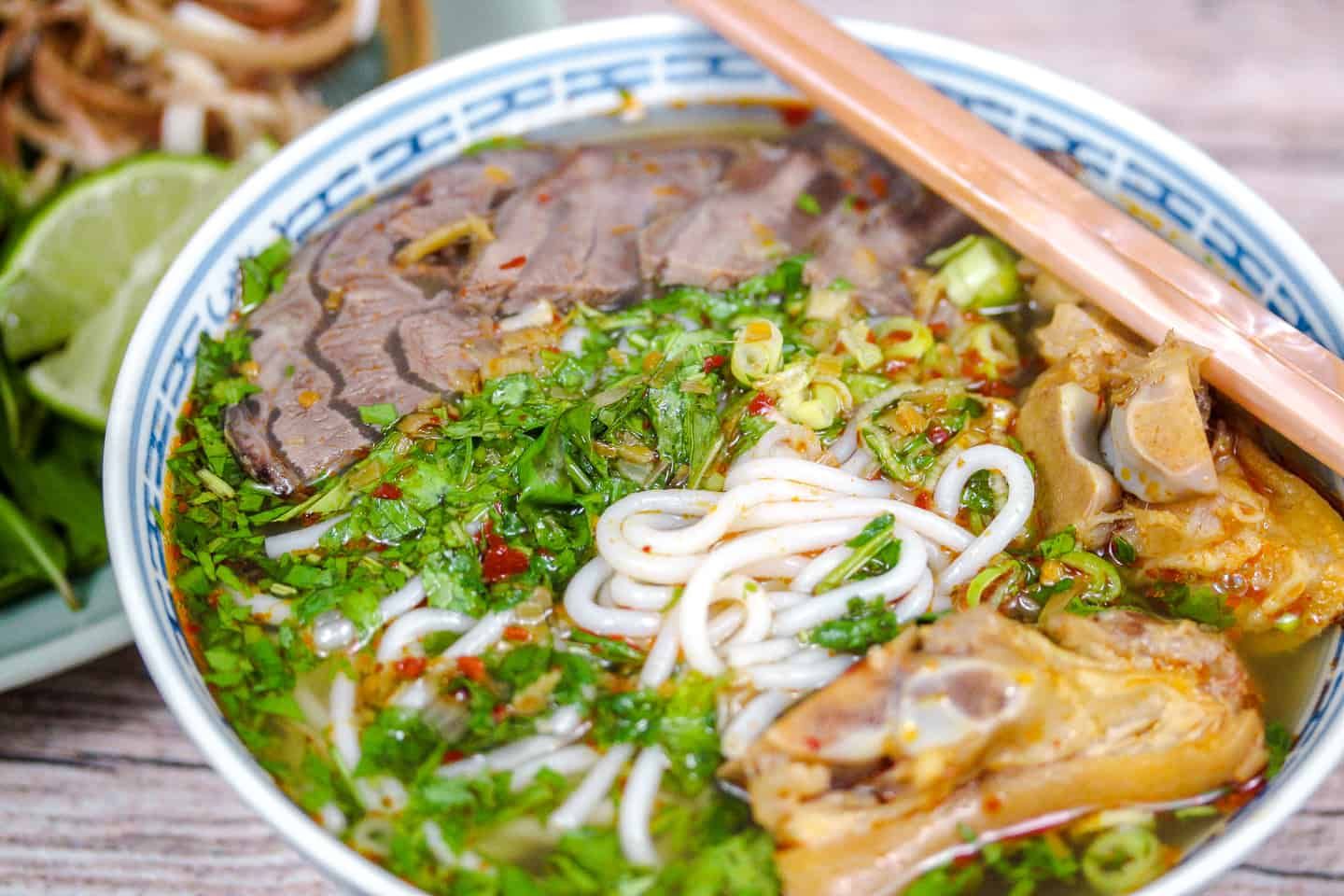 Bun Bo Hue (Spicy Beef Noodle Soup)