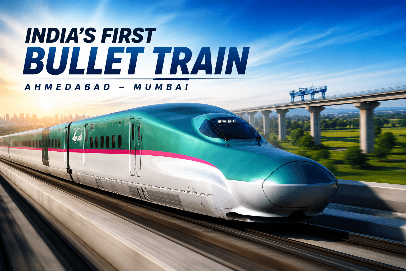 India's First Bullet Train Look