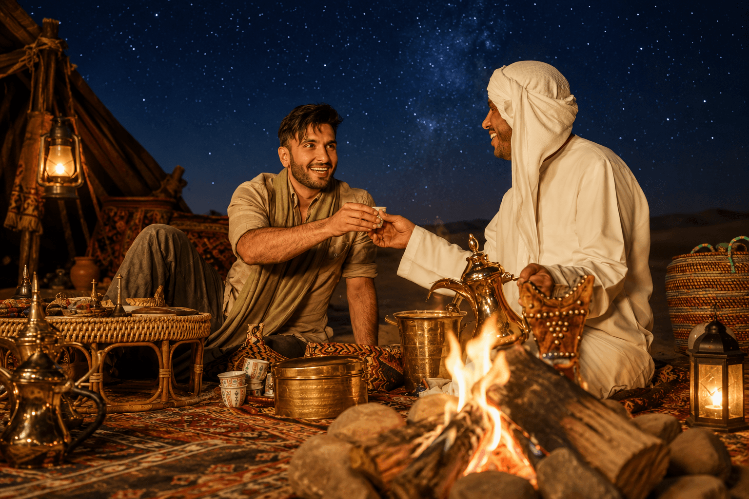 Visit an Emirati Ranch in the Desert