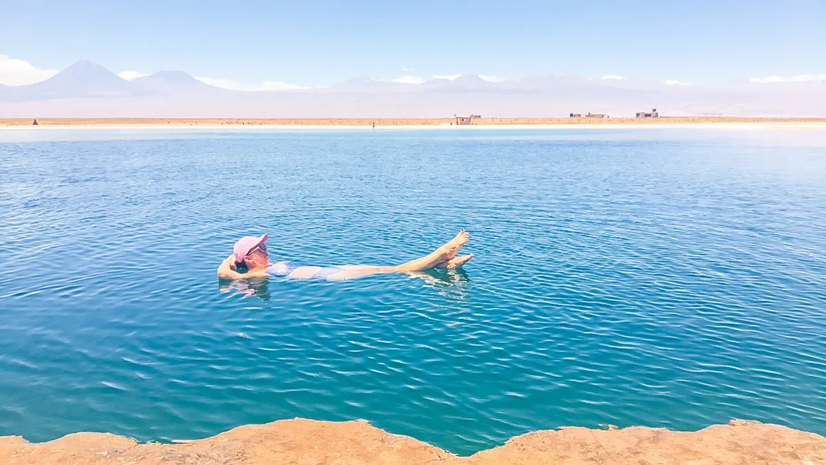  Float in Laguna Cejar