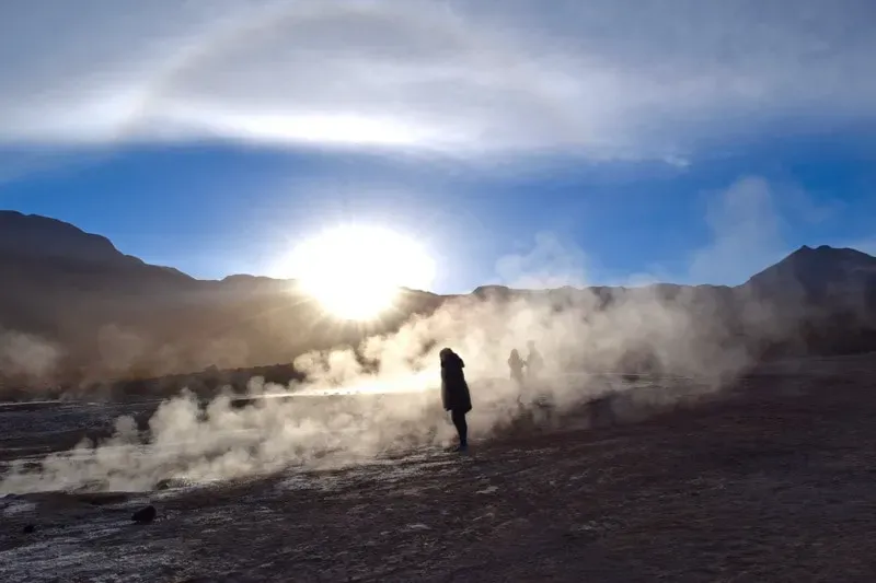  Sunrise at El Tatio Geysers