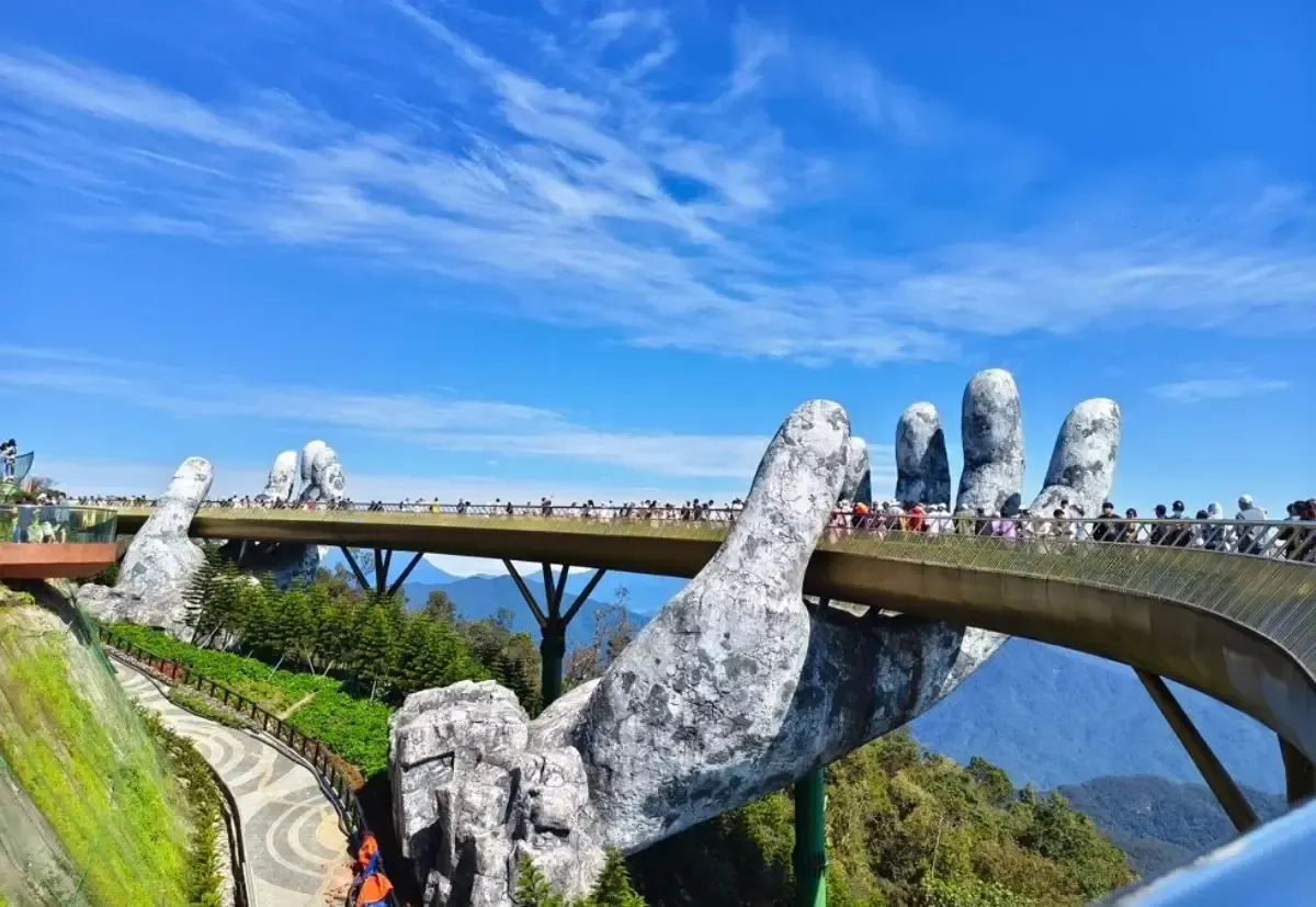 Explore Ba Na Hills & Walk the Golden Bridge