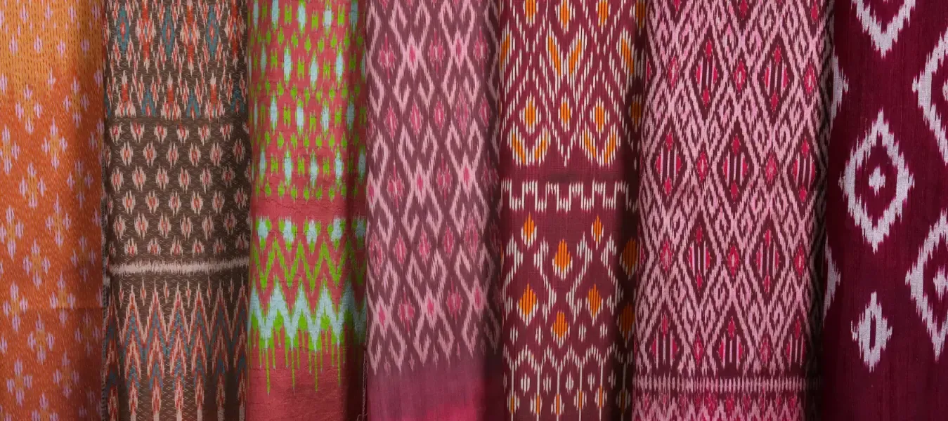 Hand-woven Thai Silk
