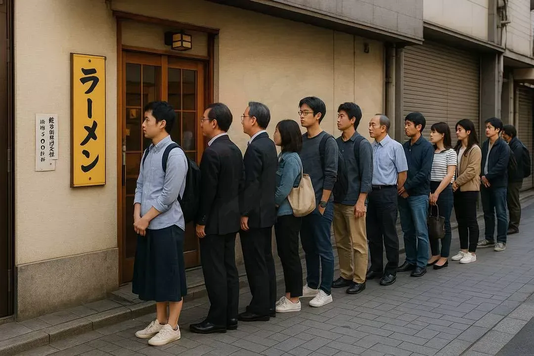 Ignoring the queues japan