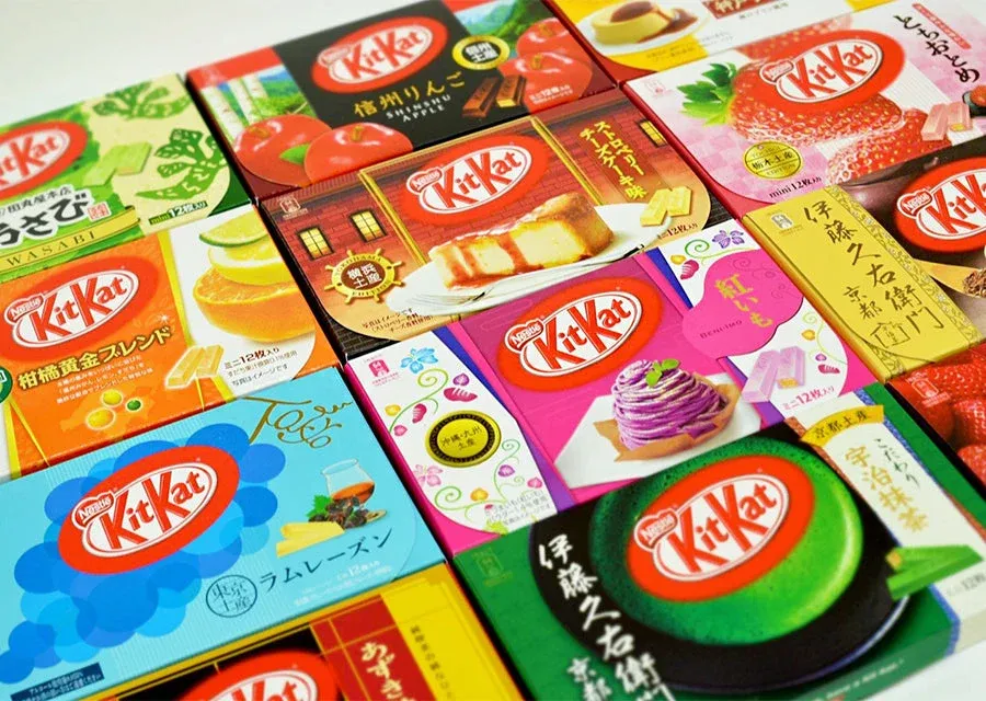 Japanese KitKats and Regional Snacks.webp