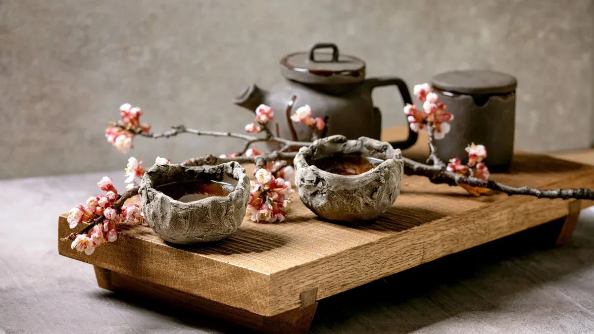 Traditional ceramics from japan