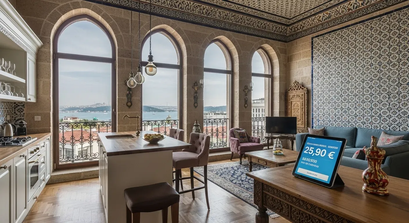 Mid-Range and Central Living Options istanbul