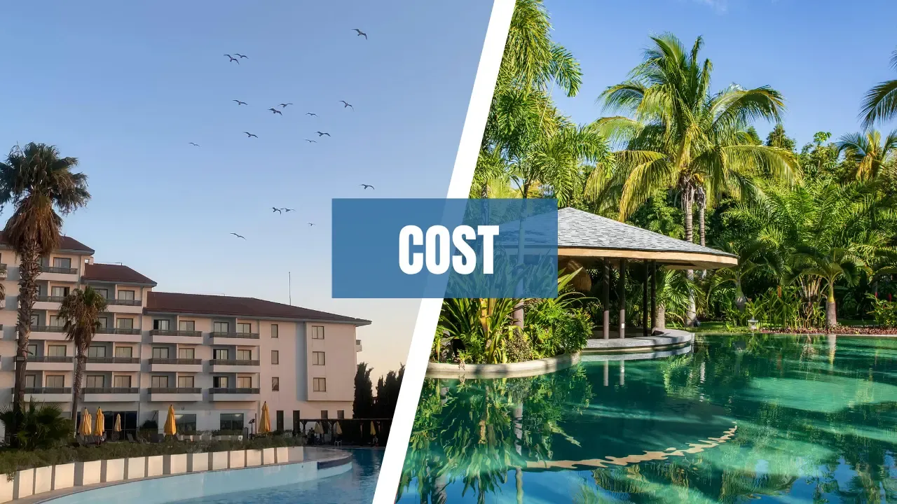 Hotel vs Resort Cost