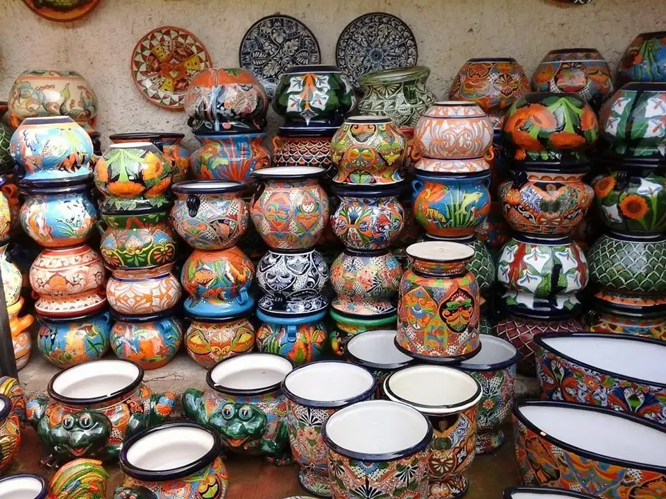 Hand-painted ceramics Mexico