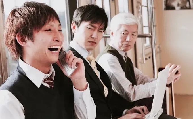 Talk softly on the phone