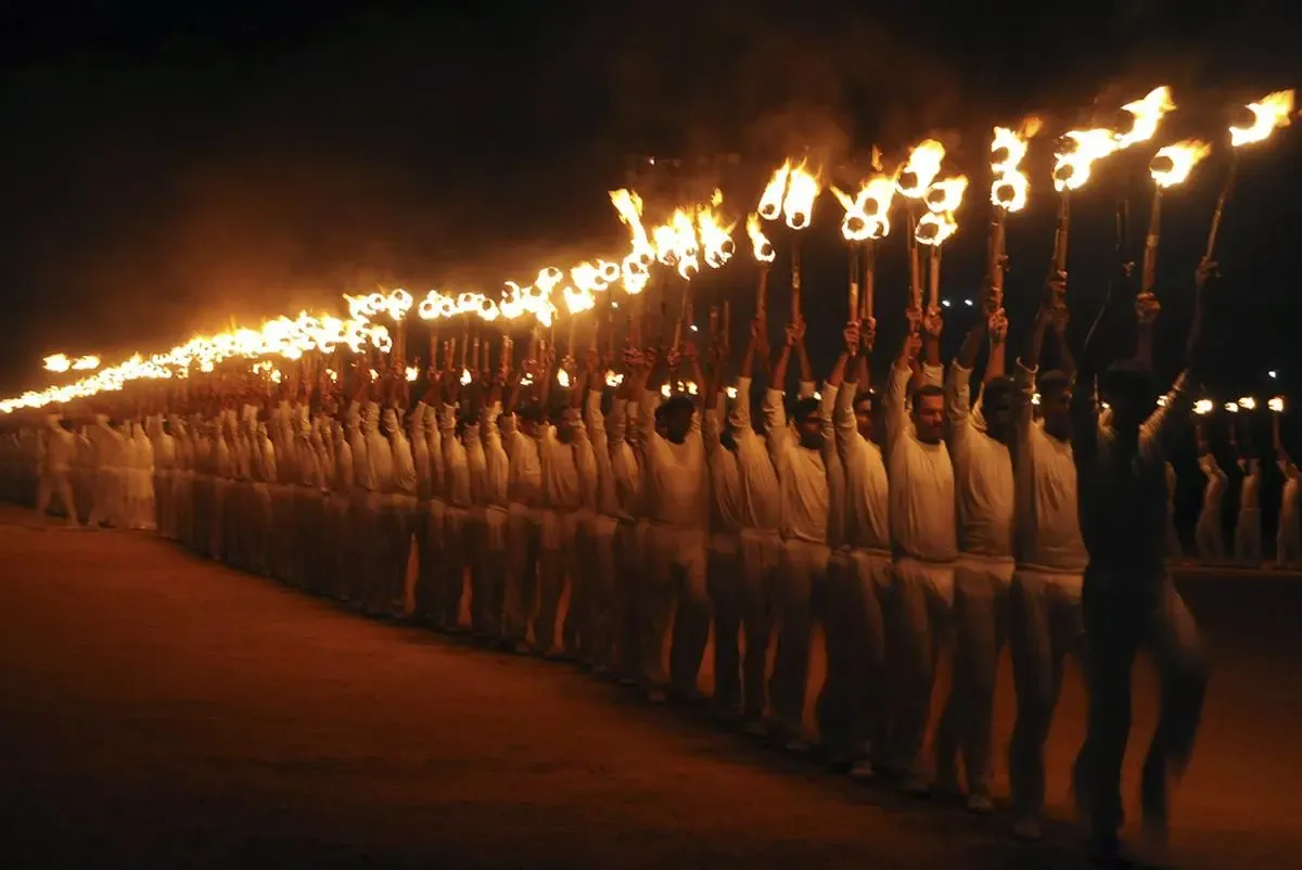 Torchlight Parade in mysore (1).webp