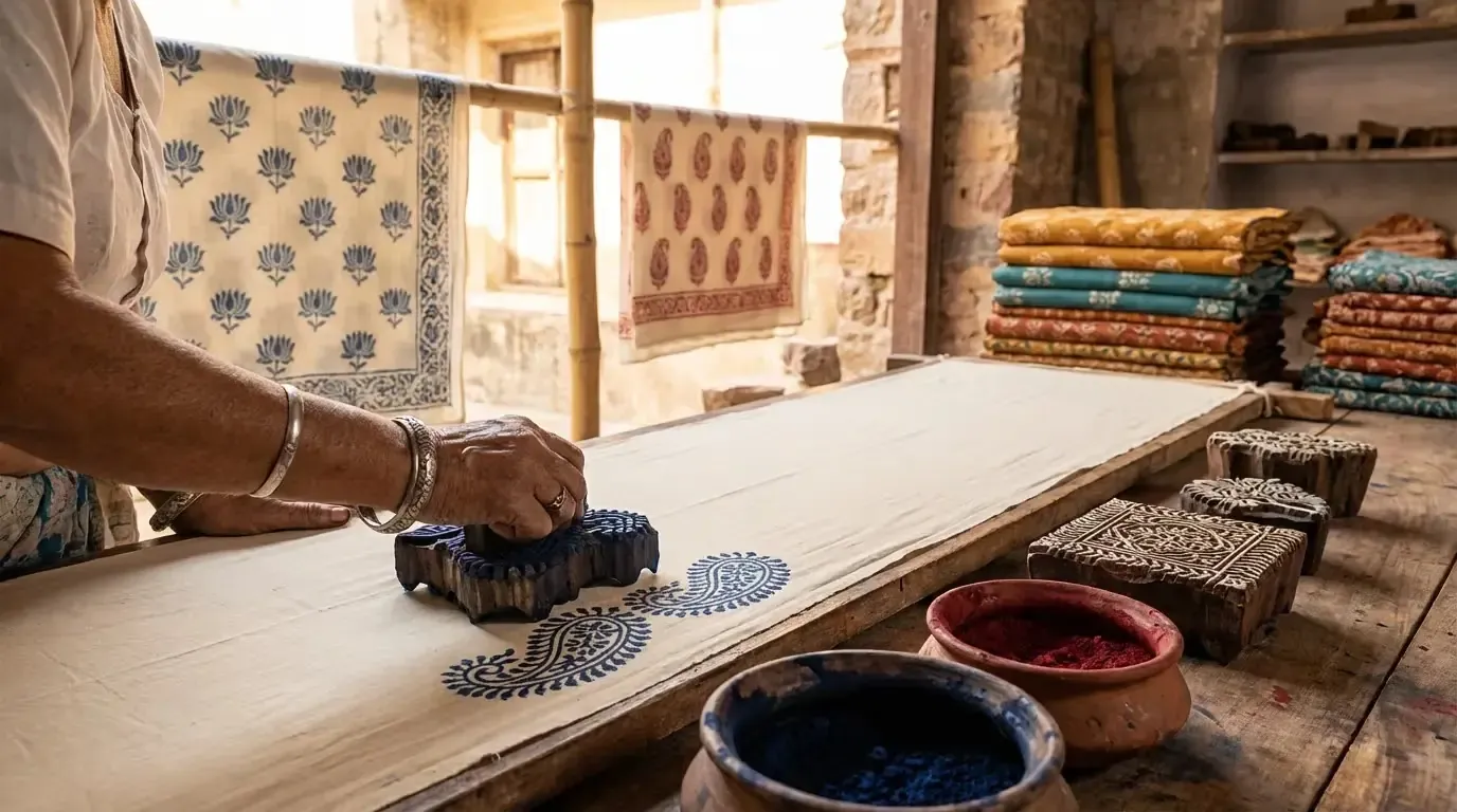 Learn Block Printing at the Anokhi Museum