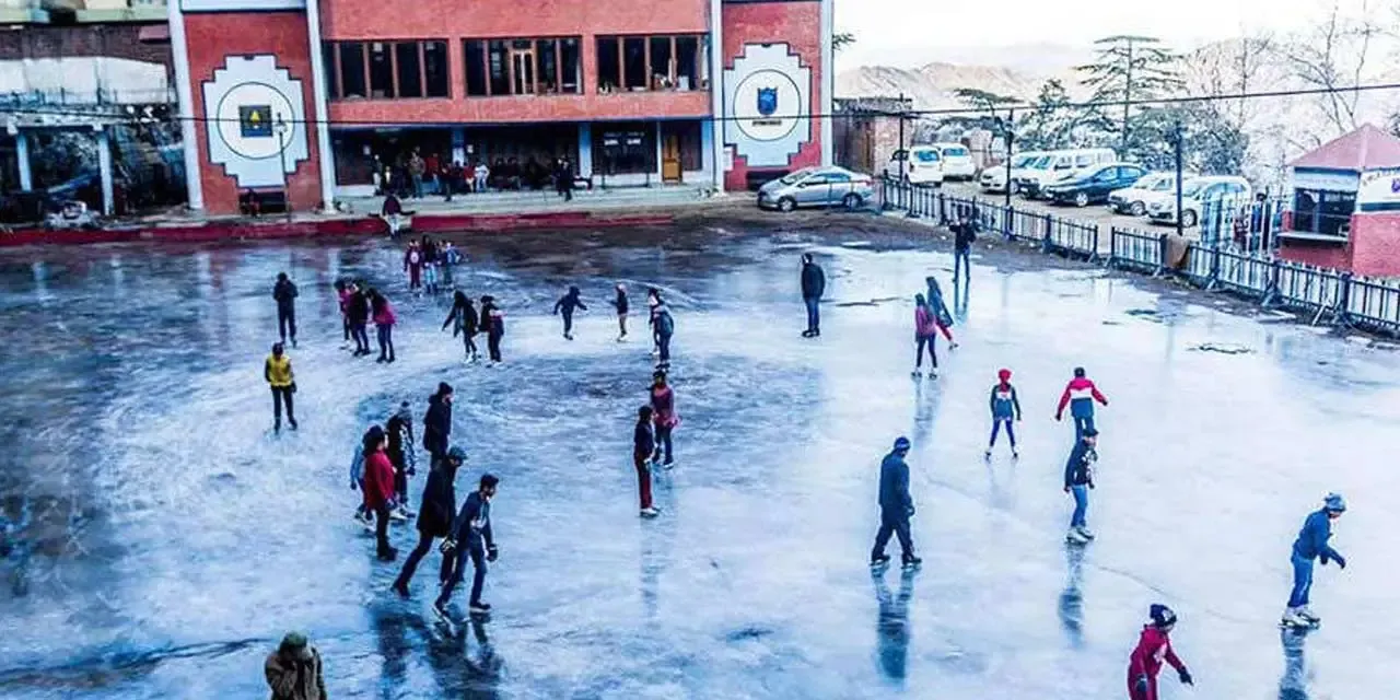 Ice Skating at Shimla’s Natural Rink