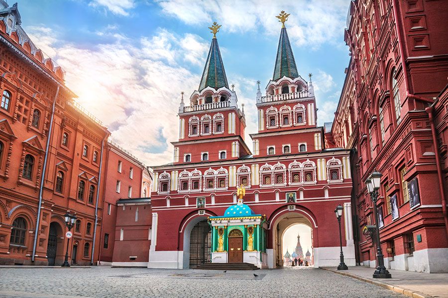Explore Red Square in Moscow
