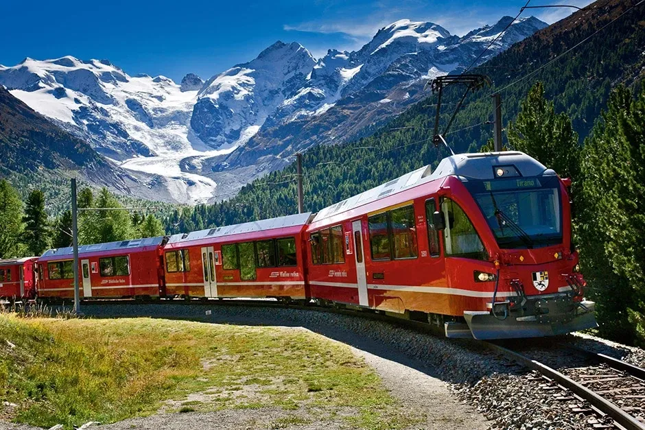 switzerland train