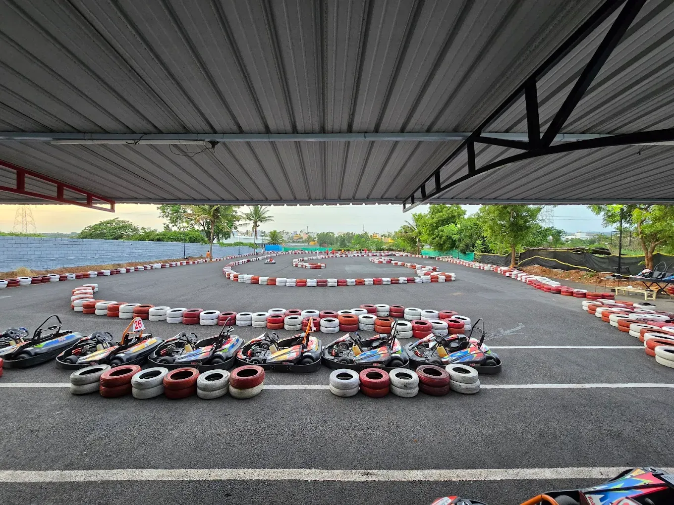 Raceway Burnout Track