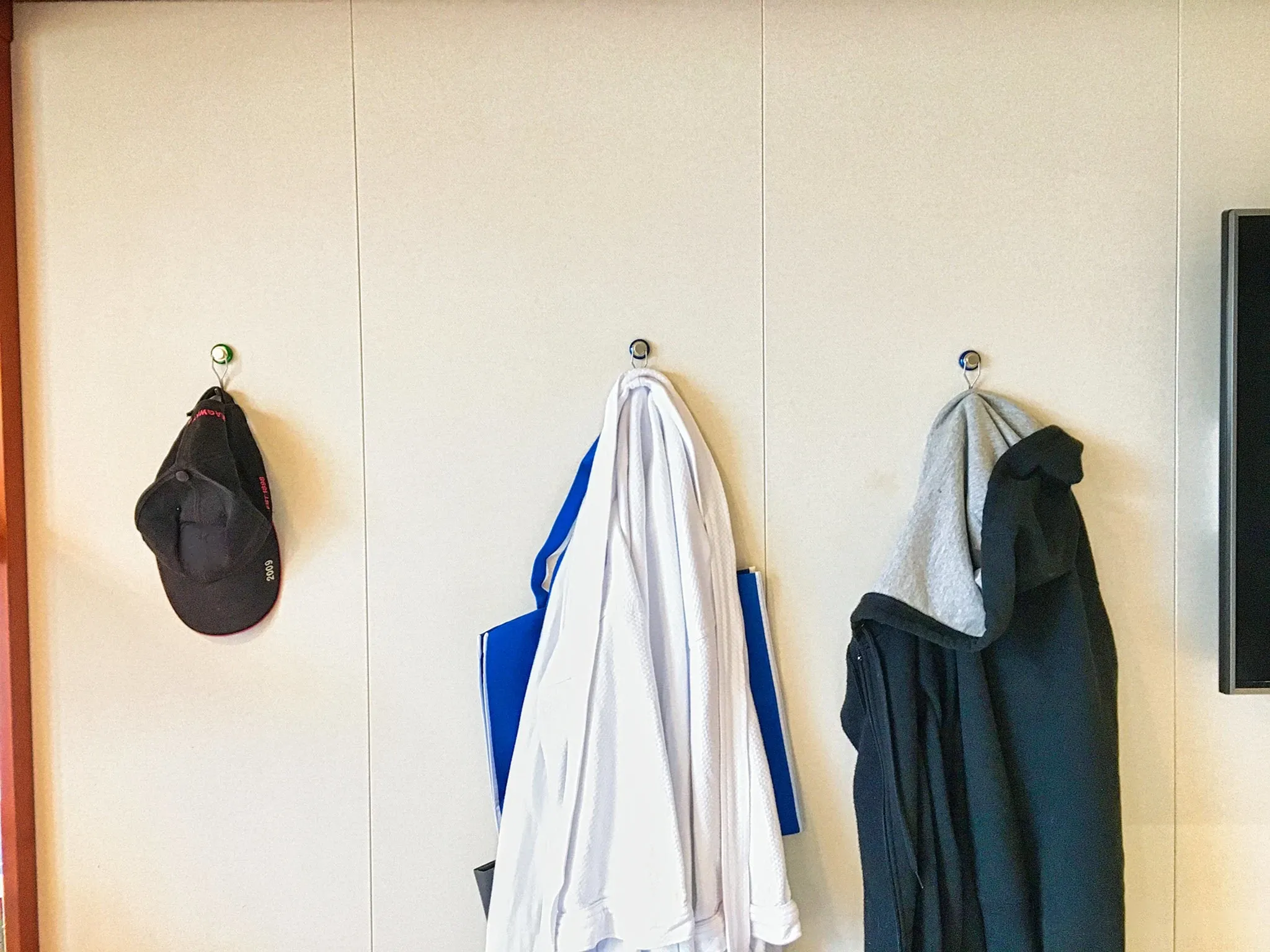 Magnetic Hooks for Extra Storag